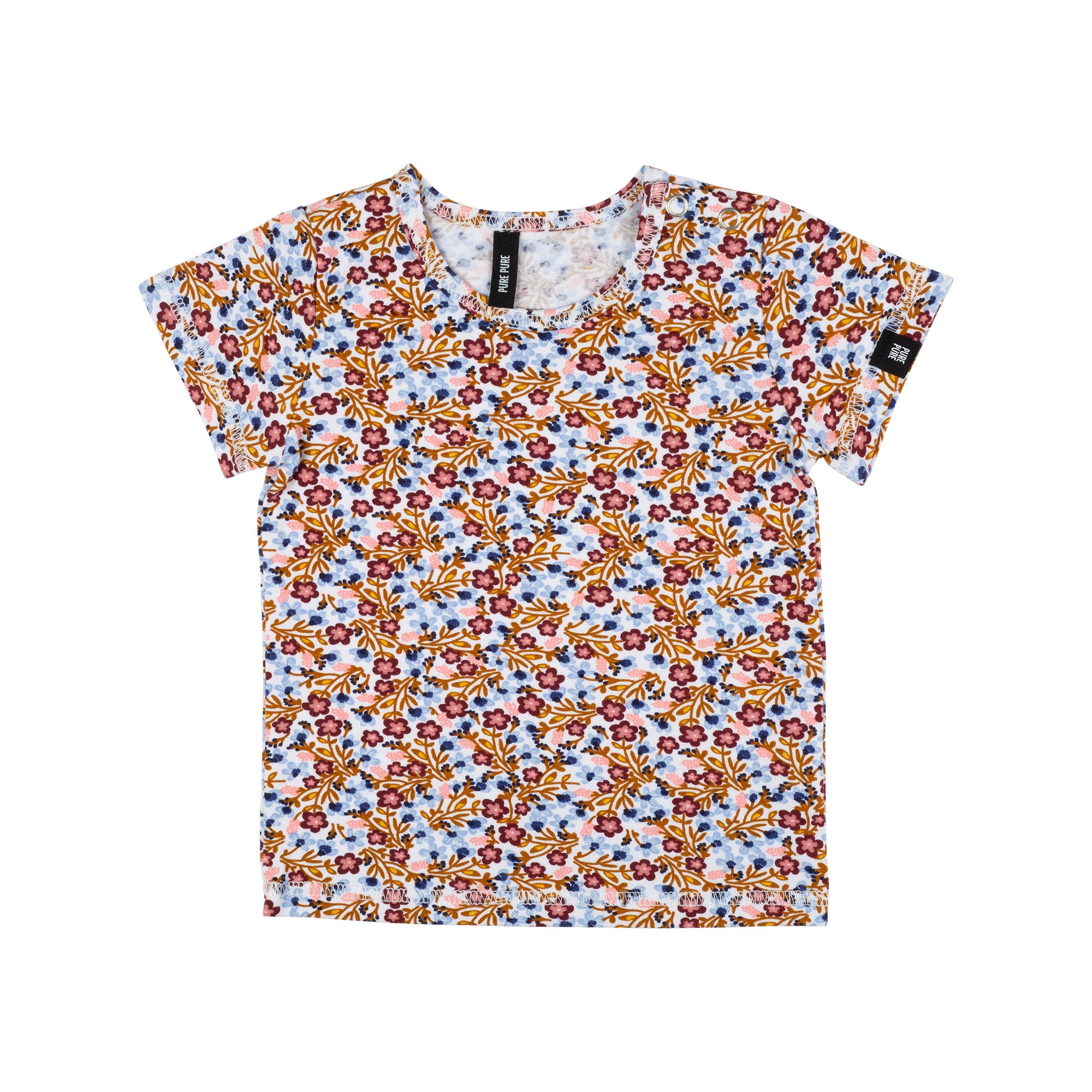 PurePure Baby T-Shirt, Little Flowers