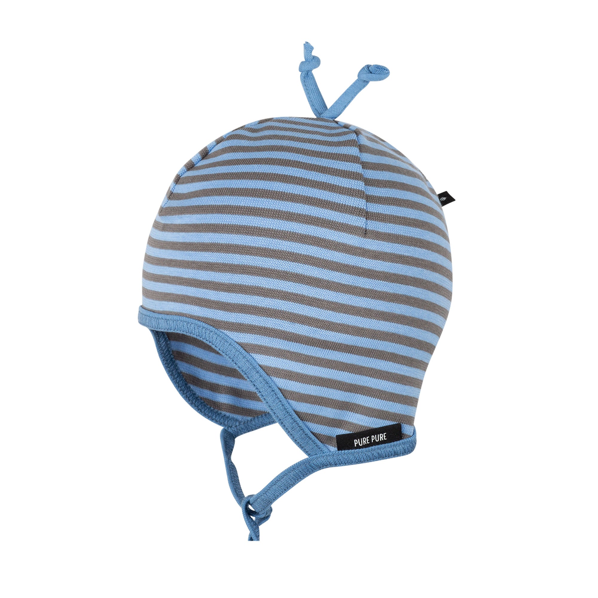 PurePure Babymütze, atlantic/grey