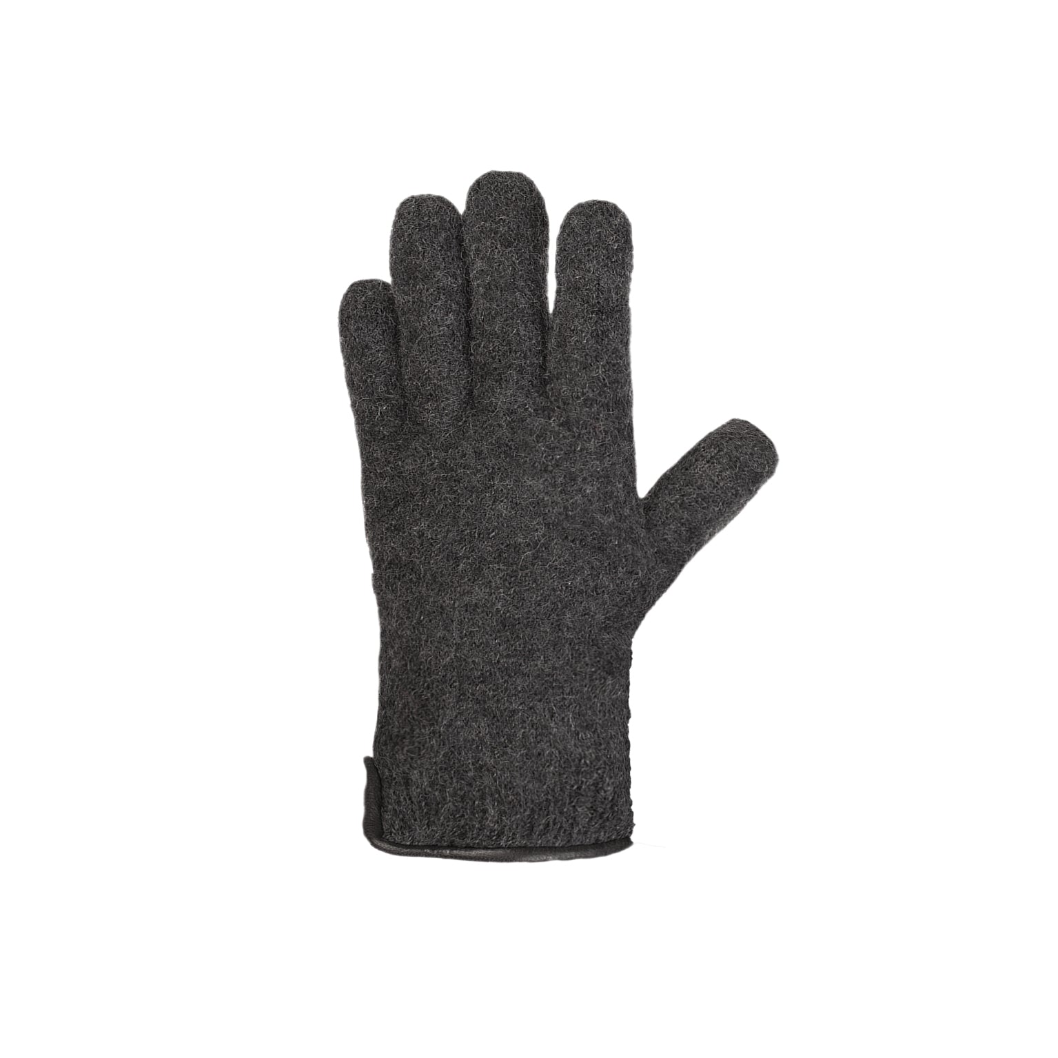 PurePure Erw. Handschuhe Wollwalk, Anthrazit
