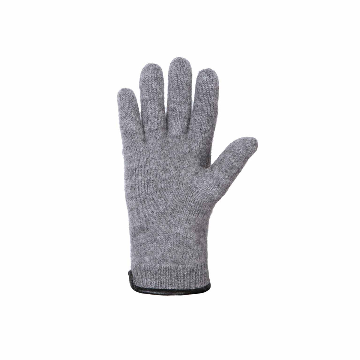 PurePure Damen Handschuhe Wollwalk, Grau Melange