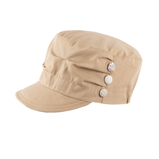 PurePureSchirmcap Mädchen mit UV-Schutz, Sand