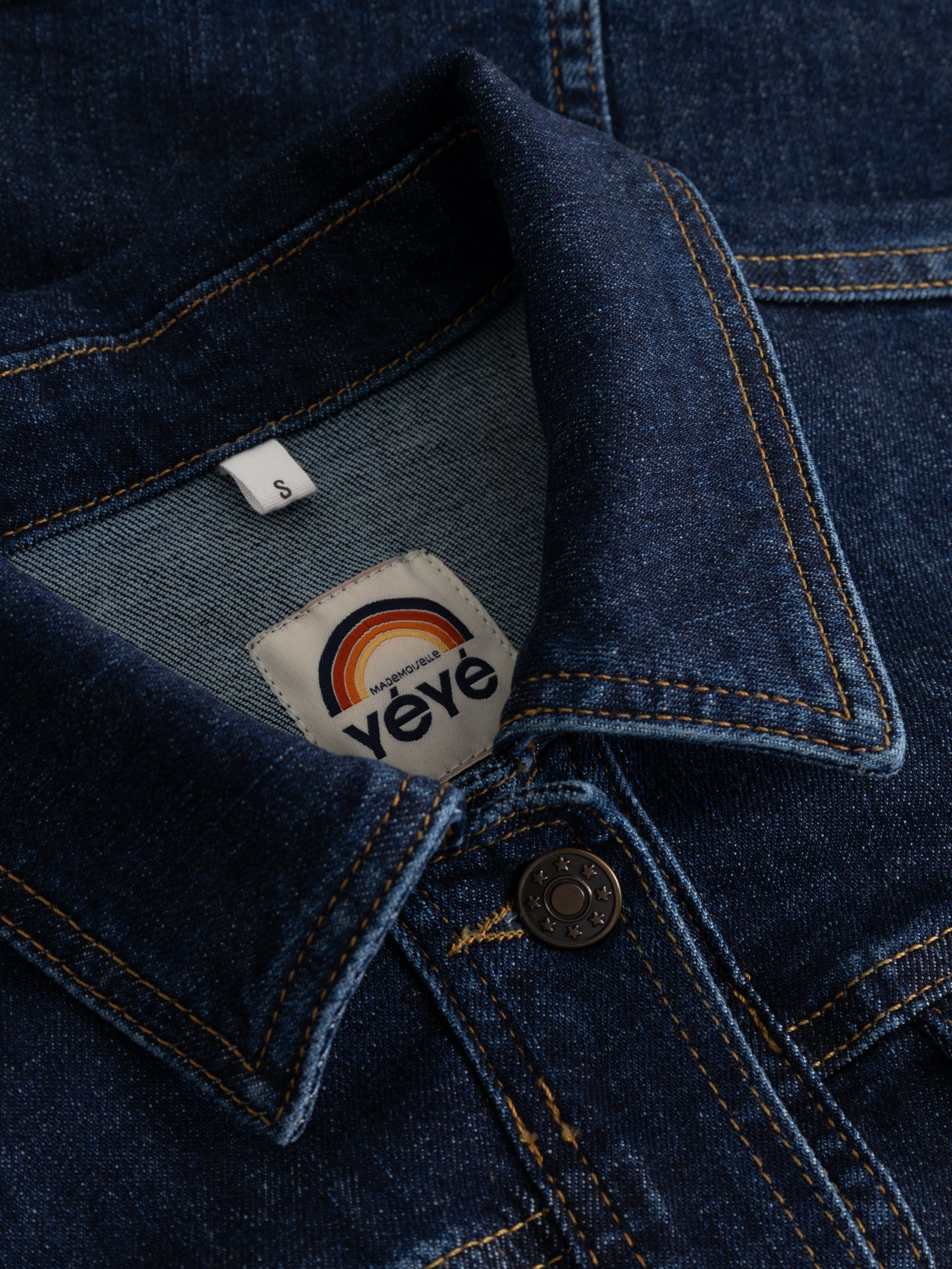 Mademoiselle Yéyé Rebel Star Denim Jacket