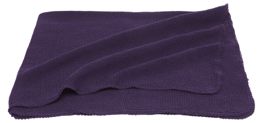 Reiff Baby-Wolldecke, Aubergine