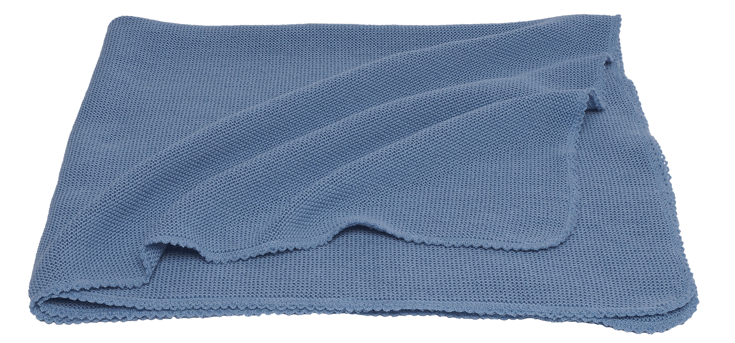 Reiff Baby-Wolldecke, Hellblau