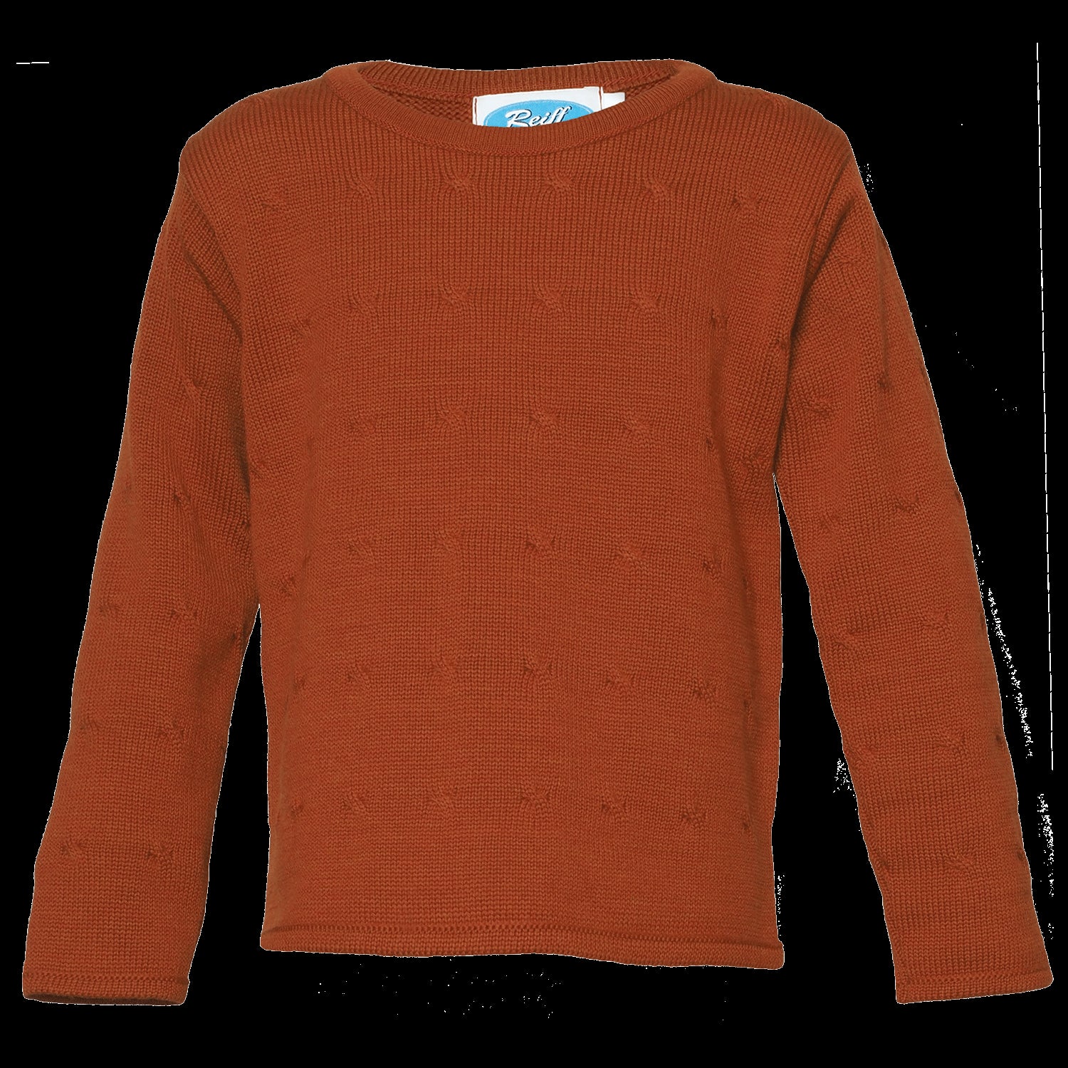 Reiff Kinder-Wollpullover Twist, Terra