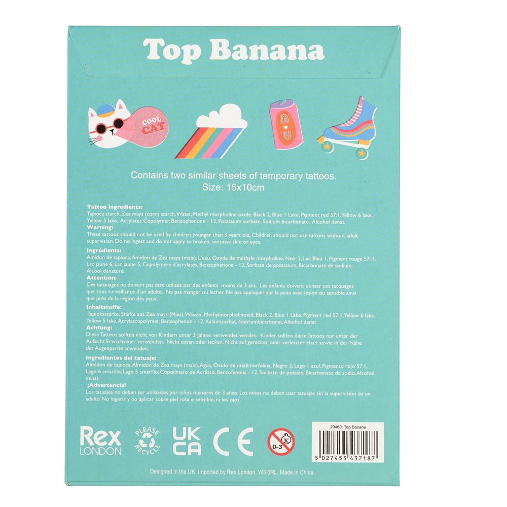 Rex London Tattoos Top Banana