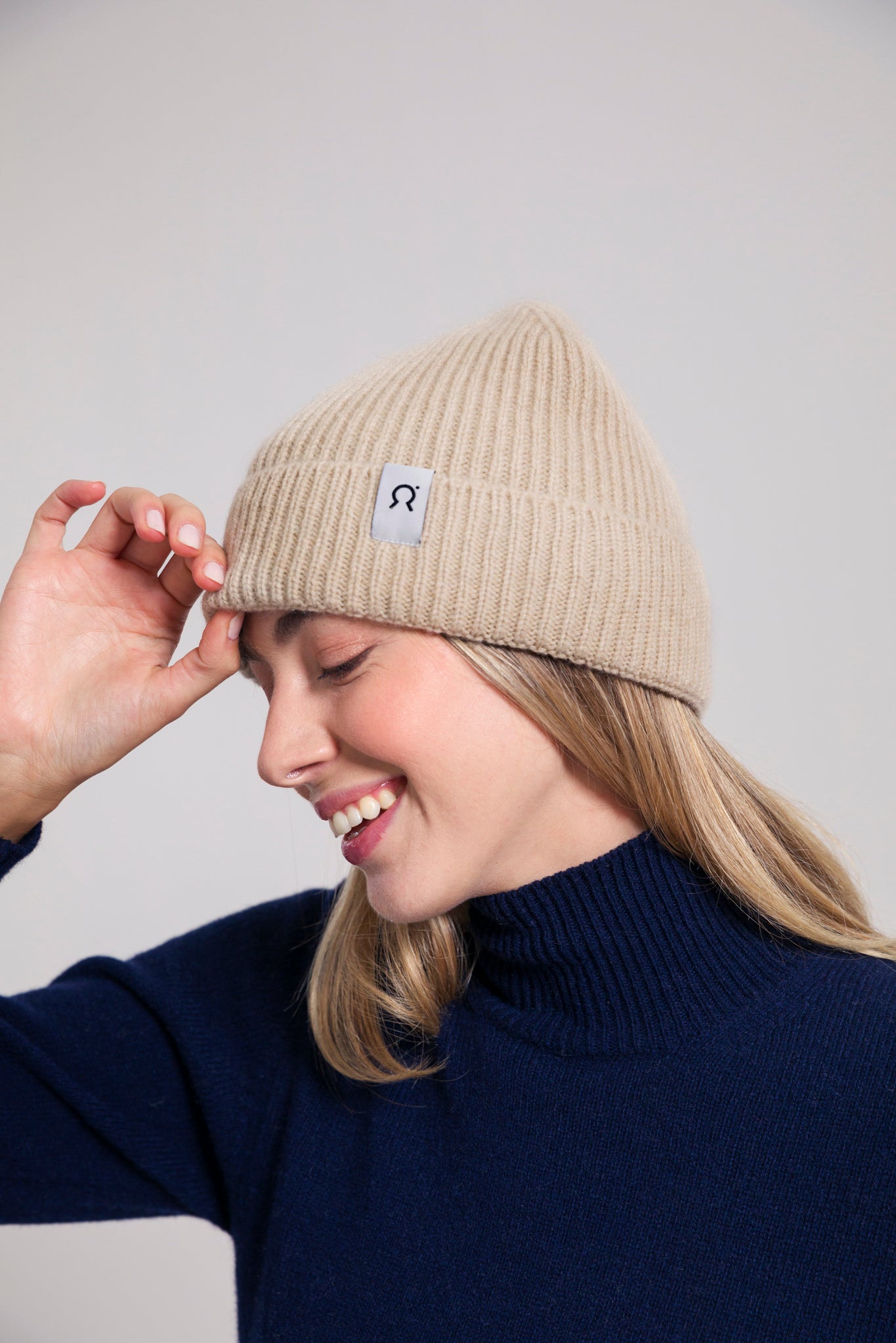 Rifo Mütze Marcello Cashmere (rec.), Beige Cantuccino