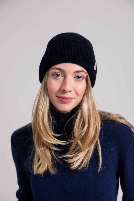 Rifo Mütze Marcello Cashmere (rec.), Black Ardesia
