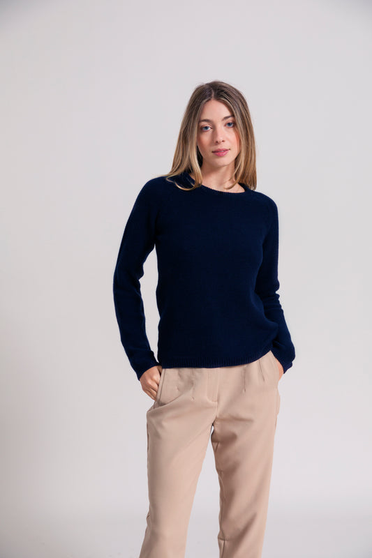 Rifo Pullover Laura, Wolle (rec.), Grigio Calce