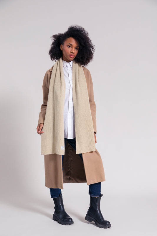 Rifo Erwachsenen-Schal Federico Cashmere (rec.), Beige Cantuccino