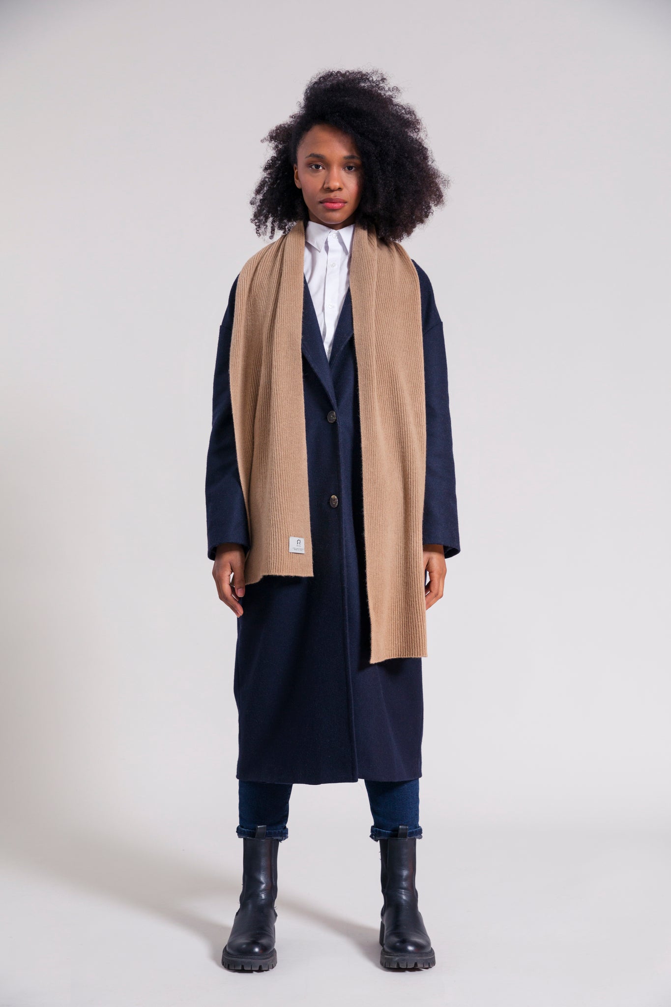 Rifo Schal Federico Cashmere (rec.), Beige Sughero