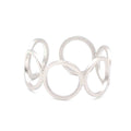S. Engel Ring, kleine Kreise, rhodiniert