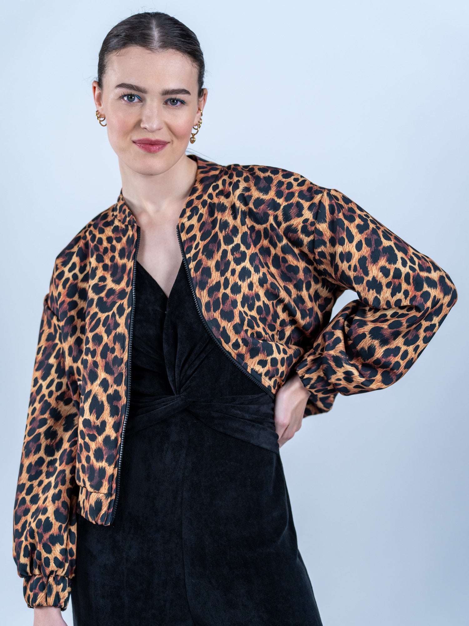 M.Yéyé Roar And Soar Bomber Jacket, Brown