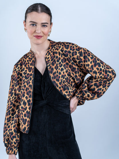 M.Yéyé Roar And Soar Bomber Jacket, Brown