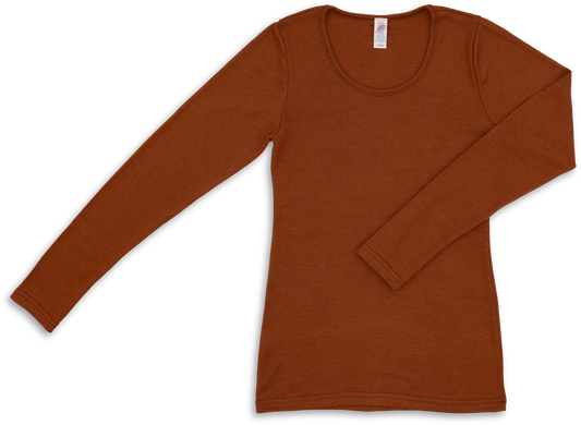 Engel Natur Unterhemd/Langarmshirt W/S, Terra