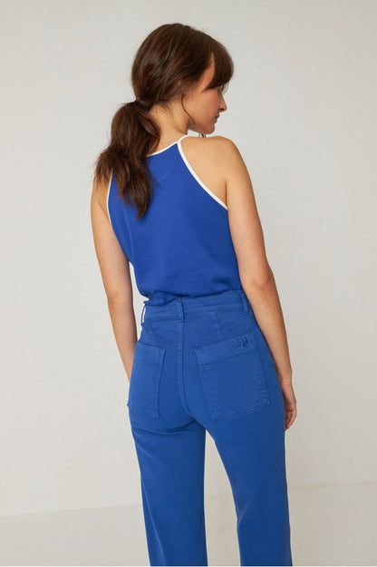 SKFK Libe Top, Indigo Blue