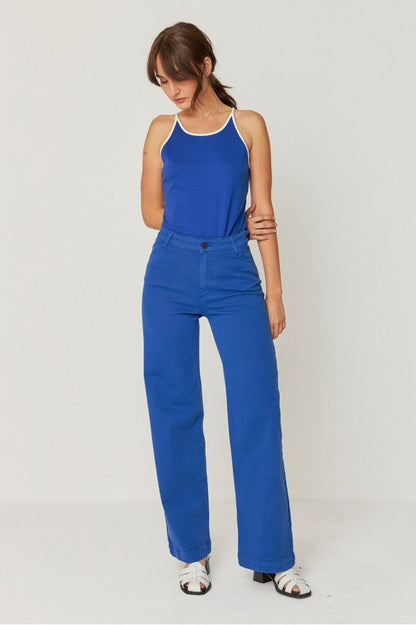 SKFK Libe Top, Indigo Blue