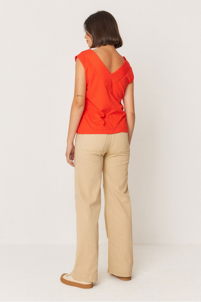 SKFK Zuntz-1-Shirt, Red Tile