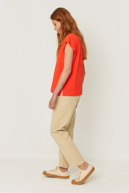 SKFK Zuntz-4-Shirt, Red Tile