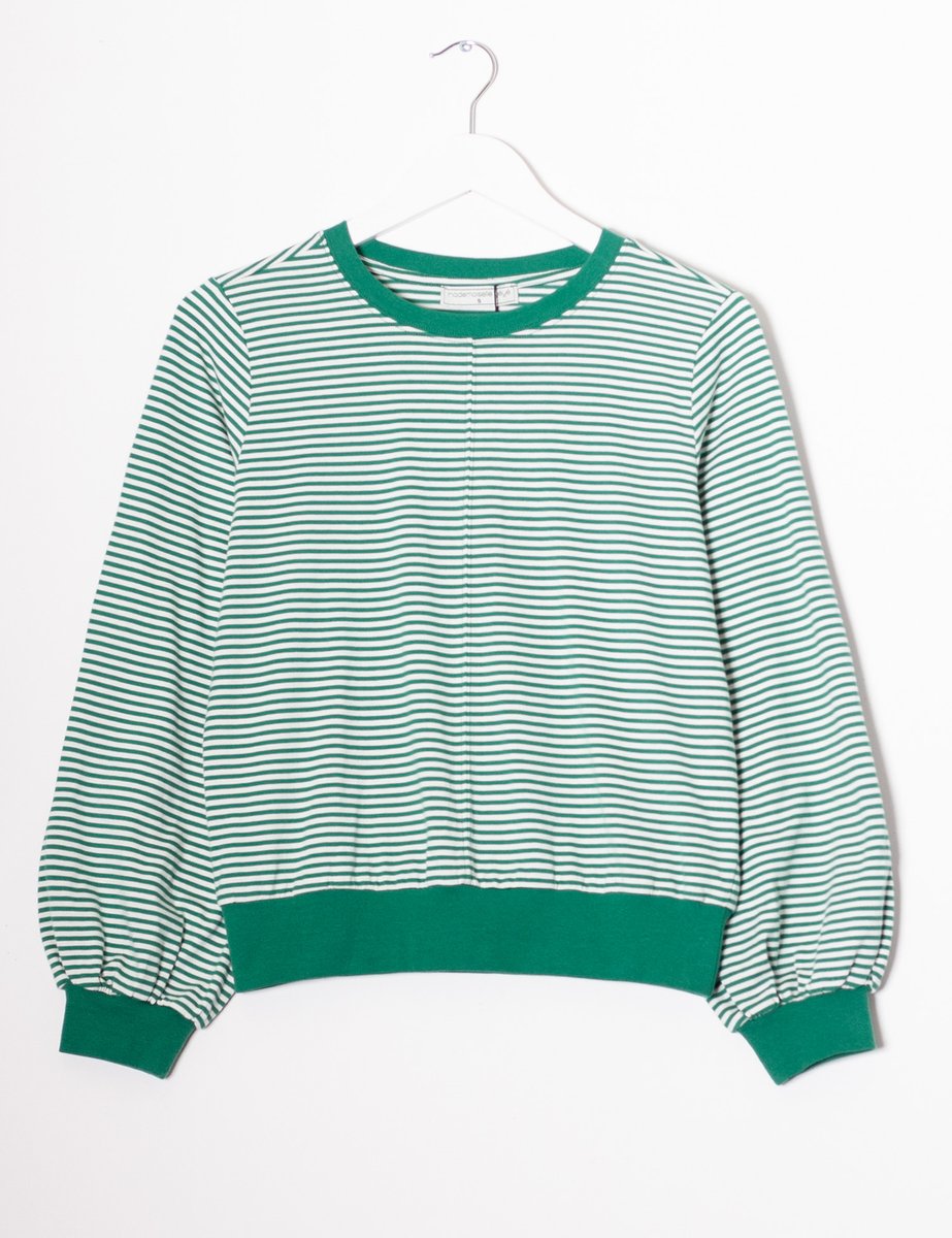 M.Yéyé Drift Flair Top, Green