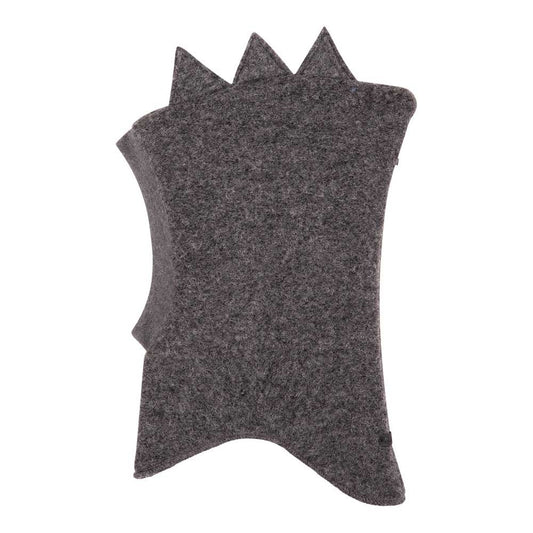 PurePure Schlupfmütze Wollwalk, grau-melange