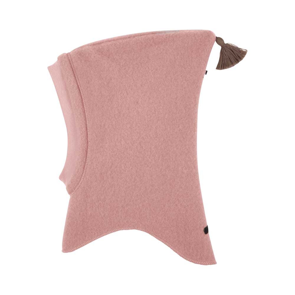 PurePure Schlupfmütze Wollfleece Quaste, dusty-rose