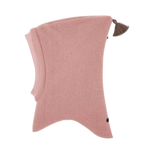 PurePure Schlupfmütze Wollfleece Quaste, dusty-rose
