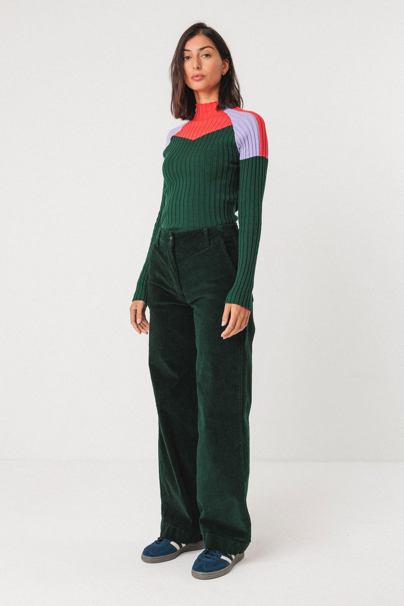 SKFK Shirt Maritza, Dark Green