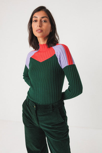 SKFK Shirt Maritza, Dark Green