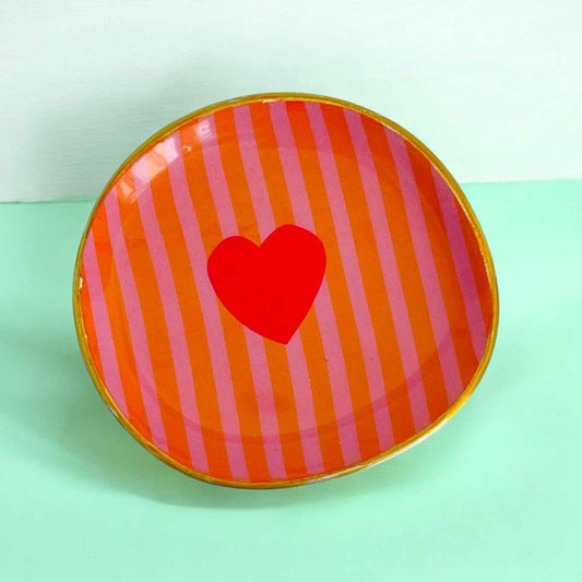 NOI Hamburg Dekoschale S, Heart Orange