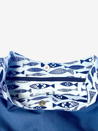 Lindwurm Umhängetasche Ginger, Blau