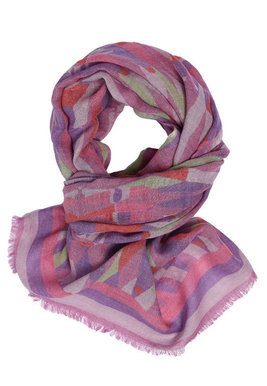 Lykka du Nord Schal Anuka, red wine