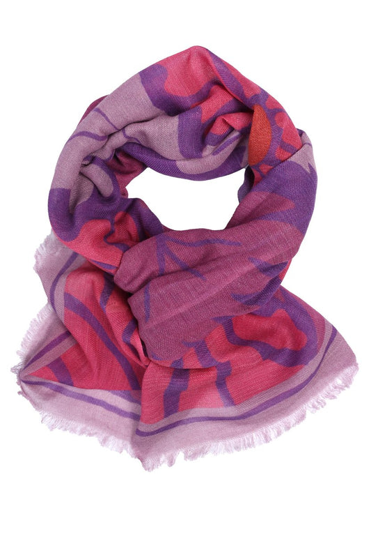 Lykka du Nord Schal Bailia, deep purple