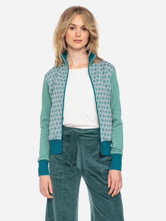 Ato Berlin Sweat-Jacke Tania, DEEPS/LILA