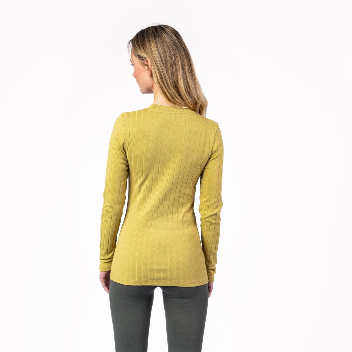 Living Crafts Langarmshirt Saphira, amber fossil