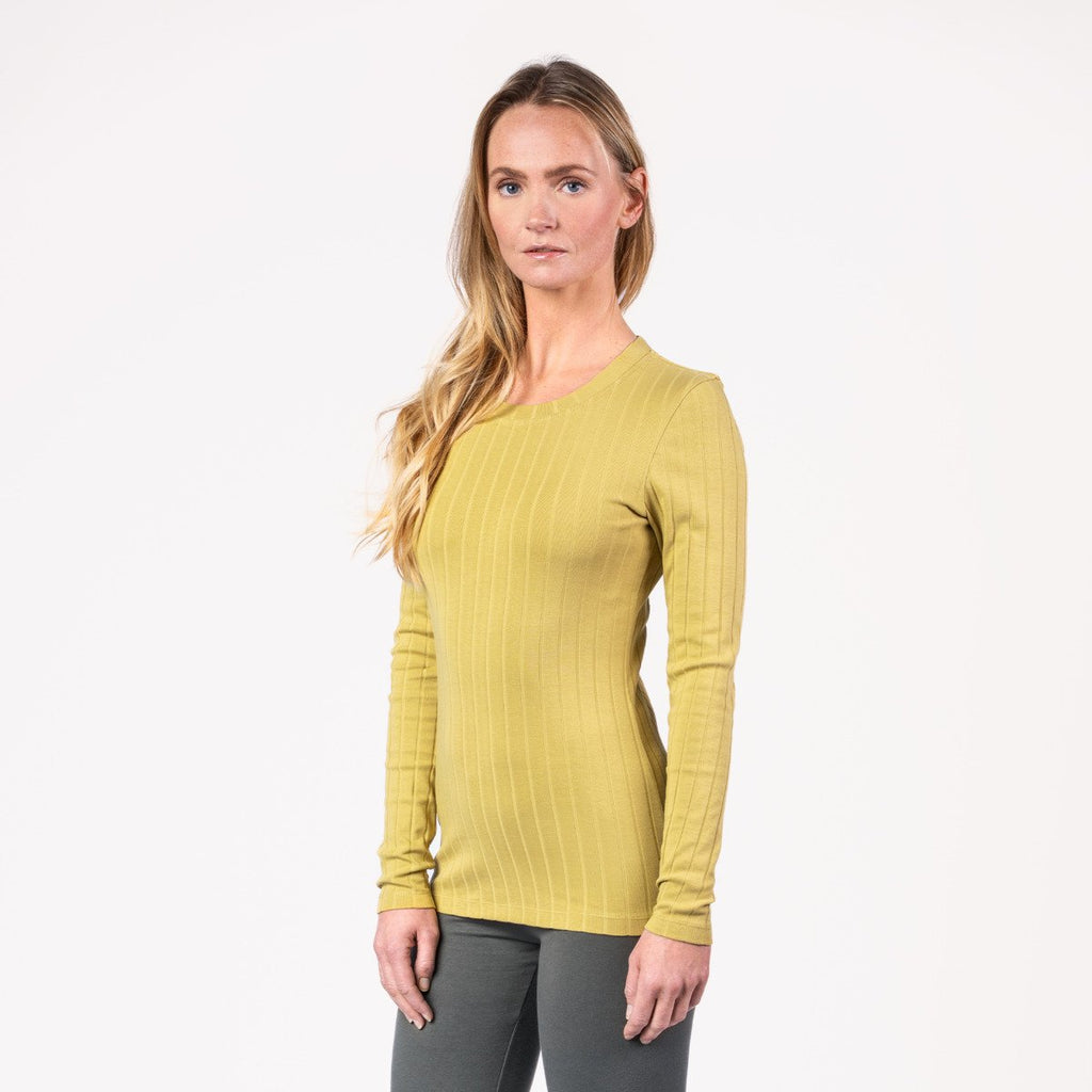 Living Crafts Langarmshirt Saphira, amber fossil