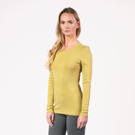 Living Crafts Langarmshirt Saphira, amber fossil