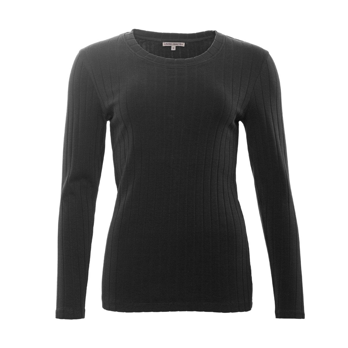 Living Crafts Langarmshirt Saphira, schwarz