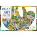Djeco Puzz`Art Puzzle Faultier (500 Teile)