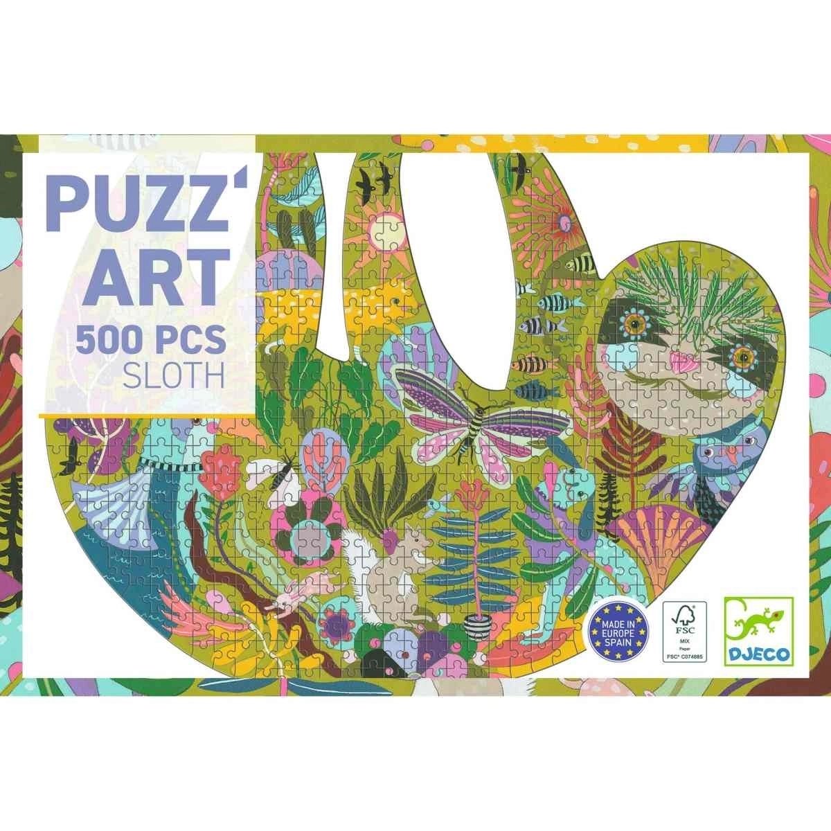 Djeco Puzzle: Puzz`Art Faultier - 500 Teile