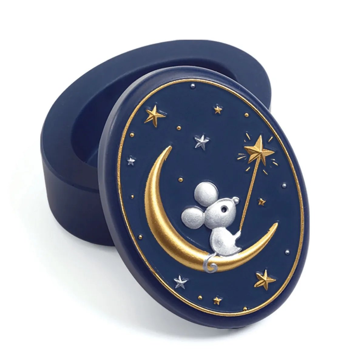 Djeco Zahndose Maus, blau