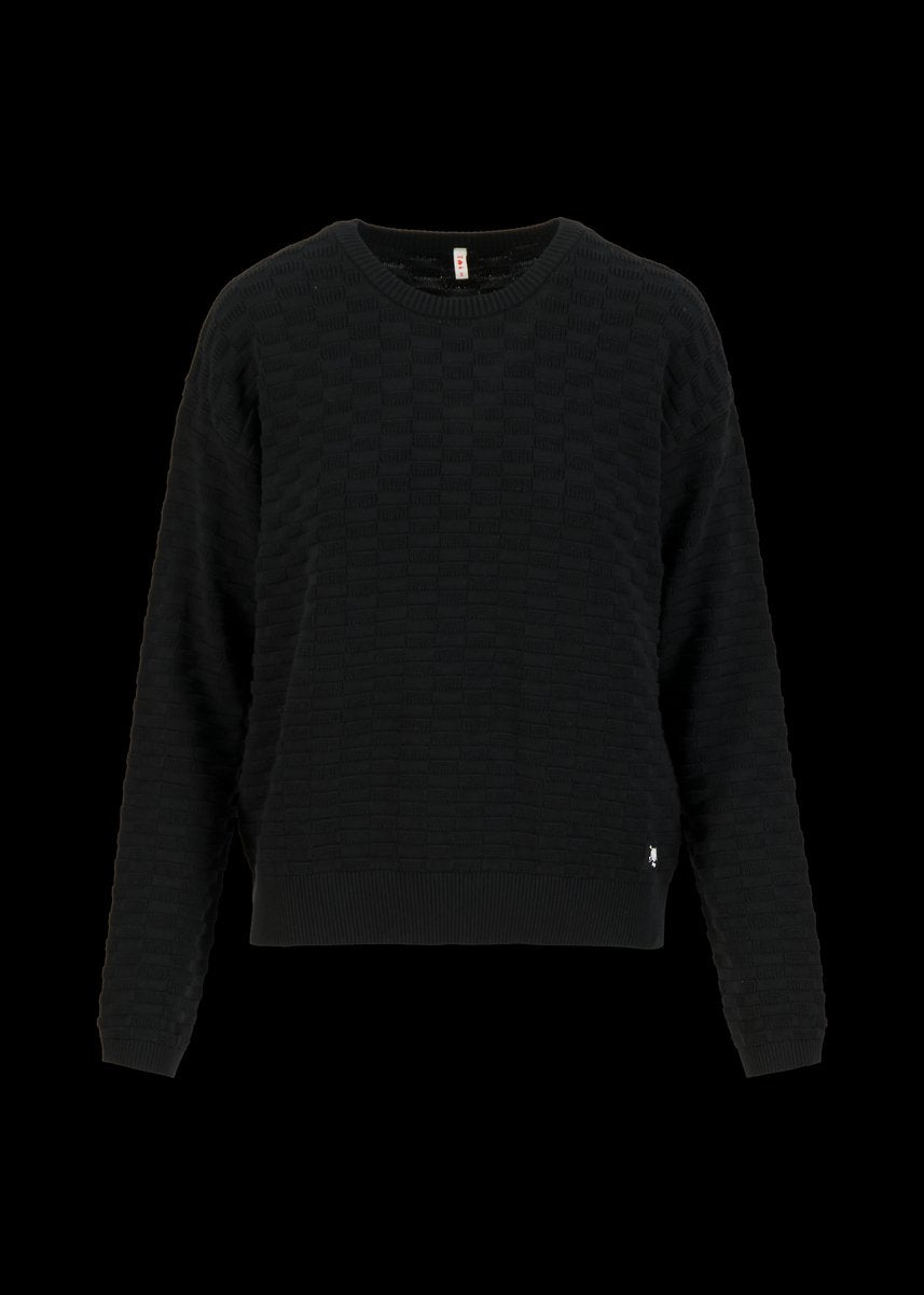 Blutsi Chic Promenade, diamond knit black