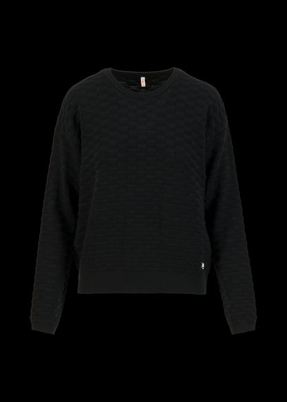 Blutsi Chic Promenade, diamond knit black
