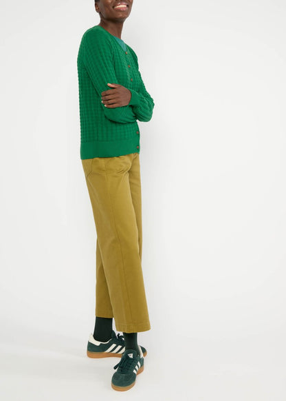 Blutsi Cardigan Save the Brave, boogie green