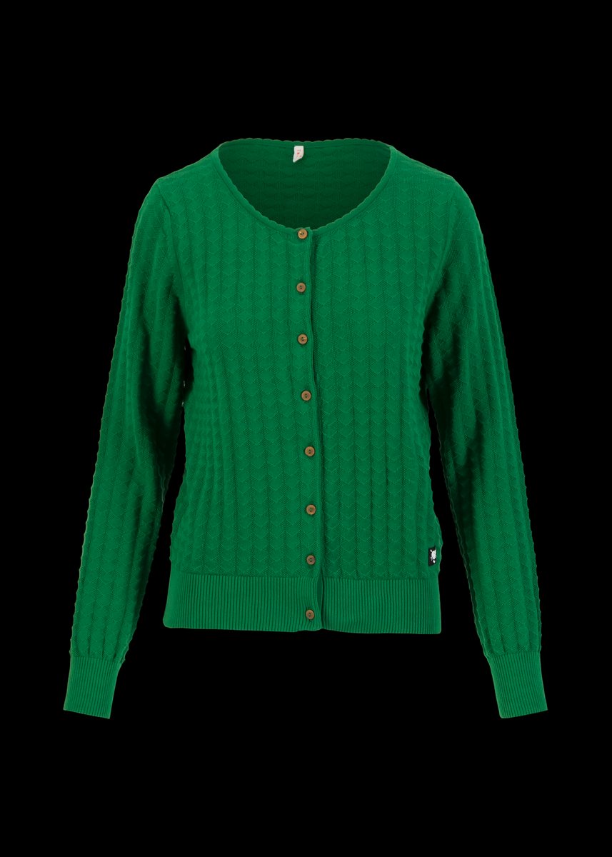 Blutsi Cardigan Save the Brave, boogie green