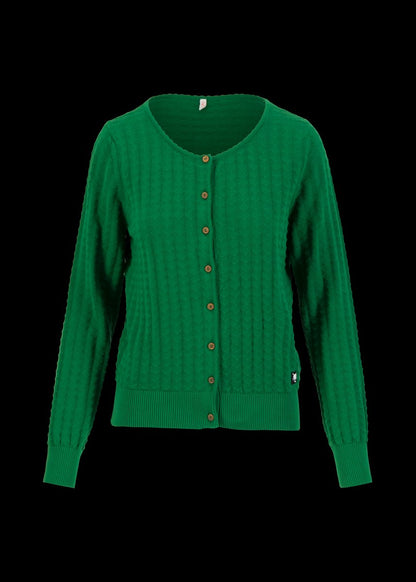 Blutsi Cardigan Save the Brave, boogie green