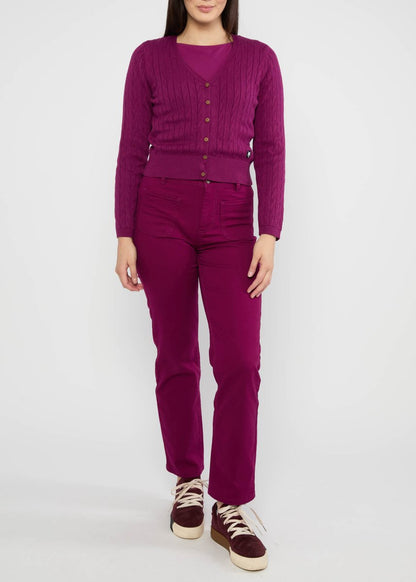 Blutsi Cardigan Save the World, starlight pink