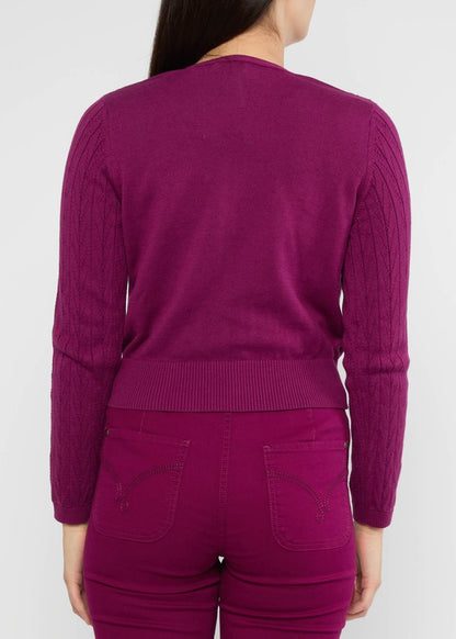 Blutsi Cardigan Save the World, starlight pink