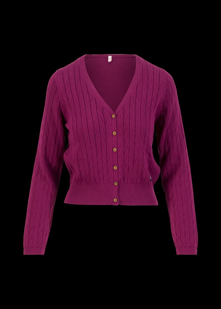 Blutsgeschwister Cardigan Save the World, starlight pink