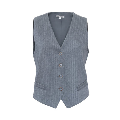 Living Crafts Weste Sabrin, Grey/Stripe